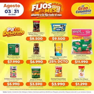 La Gran Colombia (válido hasta 31-08)