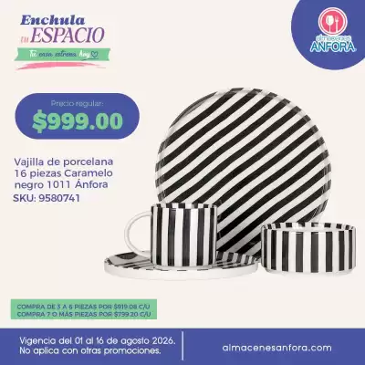 Catálogo Almacenes Anfora (válido hasta 16-08)