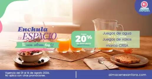 Catálogo Almacenes Anfora Página 1