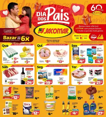 Catálogo Supermercado Jacomar (válido até 11-08)