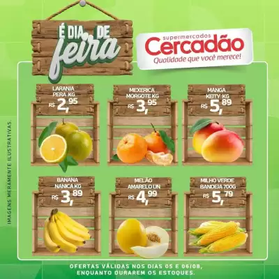 Folheto Cercadão (válido até 6-08)