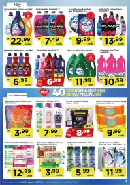 Encarte Rede Vivo semana 32 Página 14: Sabonete em barra sensus beauty essence €3,99, Creme Capilar Vinilady €8,99