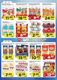 Encarte Rede Vivo semana 32 Página 4: Linguiça de Frango Petisco €9,99, Massa para Pizza Marsala €6,99