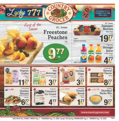 Country Grocer (valid until 13-08)