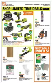 Home Depot flyer Page 1
