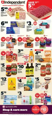 Independent Grocer flyer (valid until 12-08)