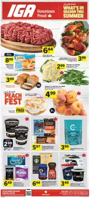 IGA flyer