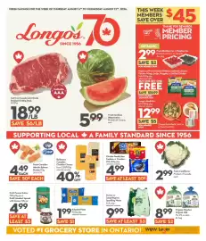 Longo's flyer week 32 Page 1