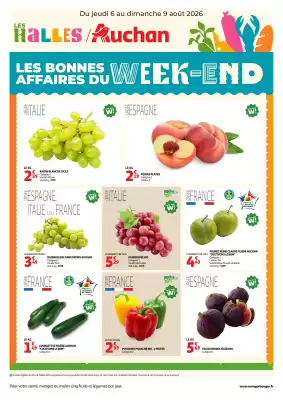 Auchan | Les bons plans du week (valable jusqu'au 9-08)