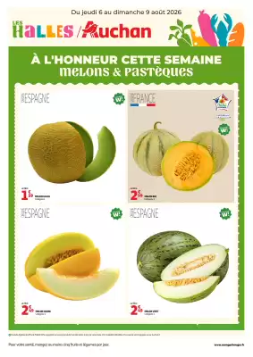 Auchan | À l'honneur cette semaine (valable jusqu'au 9-08)