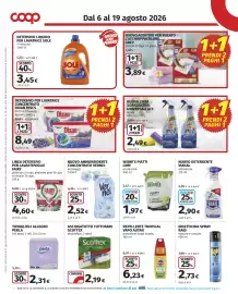 Volantino Coop Pagina 18: Winni's Piatti Lime €1,97, Ammorbidente concentrato Vernel €2,52