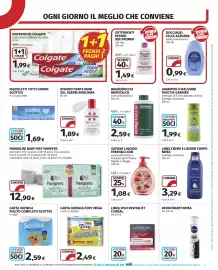 Volantino Coop Pagina 19: Bagnodoccia Borotalco €2,59, Disinfettante mani gel xgerm amuchina €1,89