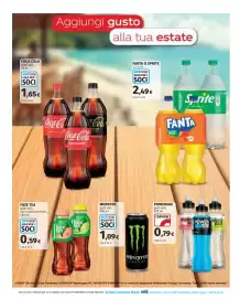 Volantino Coop Pagina 21: Powerade €0,79, Monster €1,09