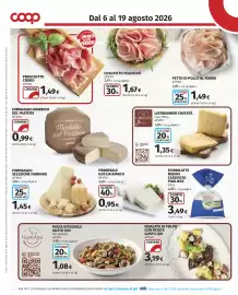 Volantino Coop Pagina 4: PRIMOSALE GOCCIA BIANCA €0,95, Fiordilatte Nodini €3,49