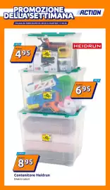 Volantino Action settimana 32 Pagina 1: Contenitore Heidrun €8,95