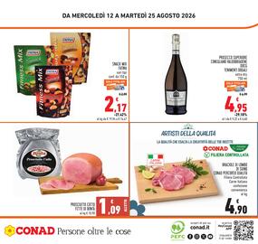 Volantino Conad Pagina 24: Prosciutto Cotto Fette di Bontà €1,09, BRACIOLE DI LOMBO DI SUINO CONAD PERCORSO QUALITÀ €4,90