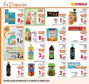 Volantino Conad Pagina 10: Pasta di Semola De Cecco €0,89, Olio di Semi di Girasole Sagra €3,69