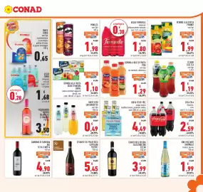 Volantino Conad Pagina 13: Bevanda alla frutta Pfanner €1,99, Acqua Conad €1,68