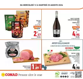 Volantino Conad Pagina 24: Prosciutto Cotto Fette di Bontà €1,09, BRACIOLE DI LOMBO DI SUINO CONAD PERCORSO QUALITÀ €4,90