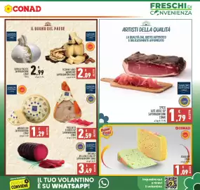 Volantino Conad Pagina 5: Asiago DOP Conad €1,09, Pecorino sardo maturo DOP €2,09
