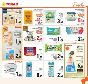 Volantino Conad Pagina 7: Stracchino Cremoso Alta Qualità Granarolo €1,79, Pasta Fresca Sapori&Dintorni Conad €1,45