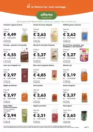 Volantino NaturaSì Pagina 14: Miglio decorticato NaturaSi €2,97, Fagioli cannellini NaturaSi €3,51