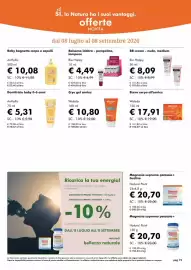 Volantino NaturaSì Pagina 19: BB cream - nude, medium Bio Happy €8,09, Magnesio supremo potassio+ Natural Point €20,70
