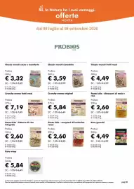 Volantino NaturaSì Pagina 20: Pasta kids - fattoria di riso integrale Probios €2,60