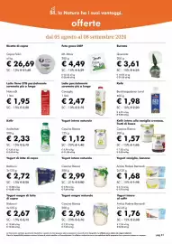 Volantino NaturaSì Pagina 31: Latte fieno STG parzialmente scremato più a lungo NaturaSi €1,95