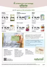 Volantino NaturaSì Pagina 39: Maca in capsule Raab €13,59, Energy 3 Santiveri €18,45