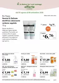 Volantino NaturaSì Pagina 44: Crema per cambio Ecosì €4,80, Flora €8,99