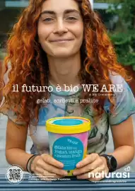 Volantino NaturaSì Pagina 7: Gelato bio WE ARE €3,99