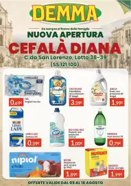 Volantino Sanitaria Demma Pagina 1: RIO CASAMIA €1,00, HUGGIES Unistar €1,99