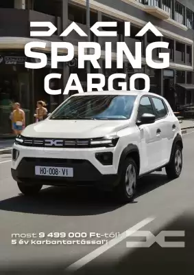 Dacia | Spring cargo (érvényes eddig: 31-08)