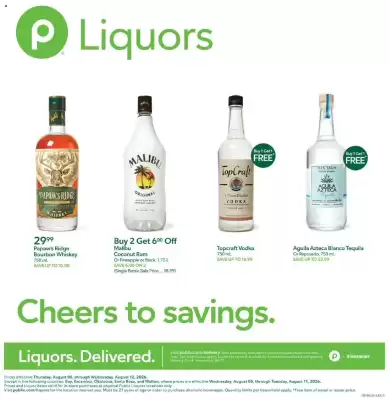 Publix (valid until 13-08)