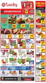 Lucky Supermarkets weekly ad week 32 Page 1