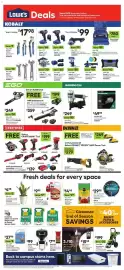 Lowe's weekly ad Page 1
