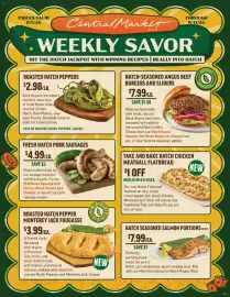 Central Market weekly ad week 32 Page 1