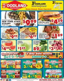 Foodland weekly ad week 32 Page 1