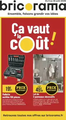 Bricorama (valable jusqu'au 16-08)