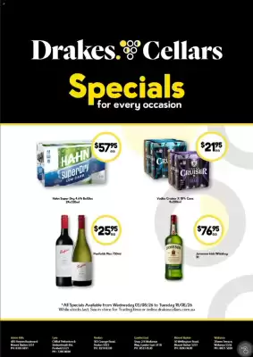 Drakes (valid until 18-08)