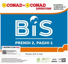 Volantino Conad Superstore settimana 32 Pagina 1