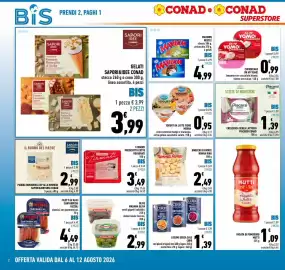 Volantino Conad Superstore settimana 32 Pagina 2: I Firmati Prosciutto Cotto Rovagnati €3,49