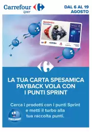 Volantino Carrefour | Punti Sprint Payback Pagina 1