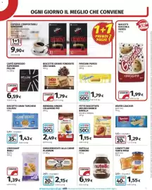 Volantino Coop Superstore Pagina 19: Biscotto Grano Fondente Oro Saiwa €1,79, Kinder Colazione Più €2,49