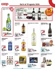 Volantino Coop Superstore Pagina 22: ALIMENTO UMIDO PER GATTI FELIX PURINA €1,79, Birra Ichnusa €1,25