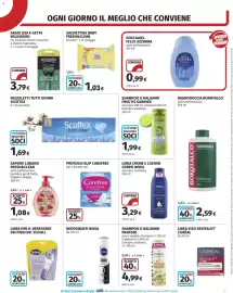 Volantino Coop Superstore Pagina 25: Creme e lozioni corpo NIVEA €3,29, Deodoranti Nivea