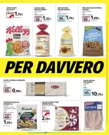 Volantino Coop Superstore Pagina 3: Gelato Coppa d'Oro Sammontana €2,19, CONTORNI GRIGLIATI BONDUELLE €1,55