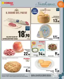 Volantino Conad City settimana 32 Pagina 5: Salame Felino IGP Saporidintorni Conad €18,90