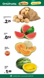 Volantino Primo Prezzo Pagina 35: Patate in rete KG 2 €2,25, ANGURIA €0,53